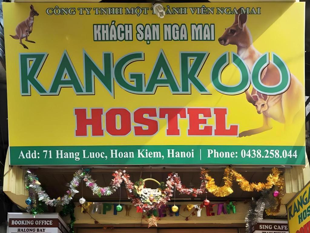 Kangaroo Hostel Hanói Exterior foto